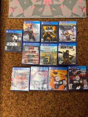 Assorted PS4 Game Lot - NHL, Battlefield, Call of Duty, Destiny, More